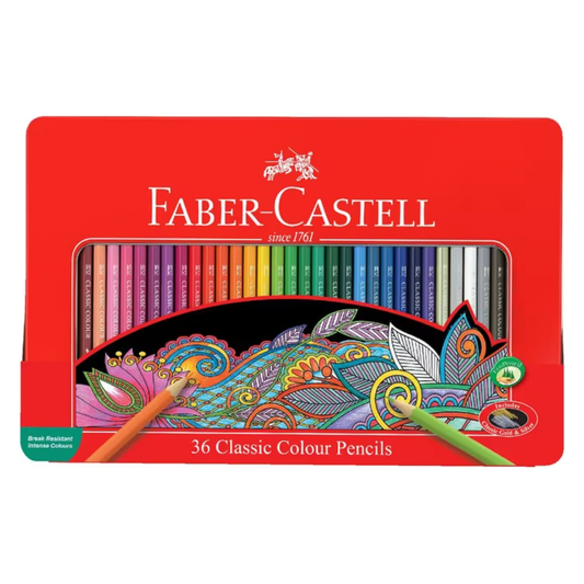 Faber-Castell Pencils Tin 36 Pack