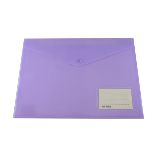 Purple A4 Document Wallet