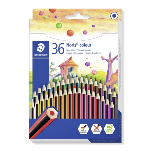 Staedtler Noris Coloured Pencils 36 Pack