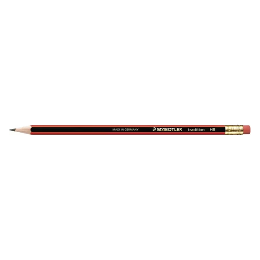 Staedtler Tradition Eraser Tip HB Graphite Pencils (Individual or 12 Pack)