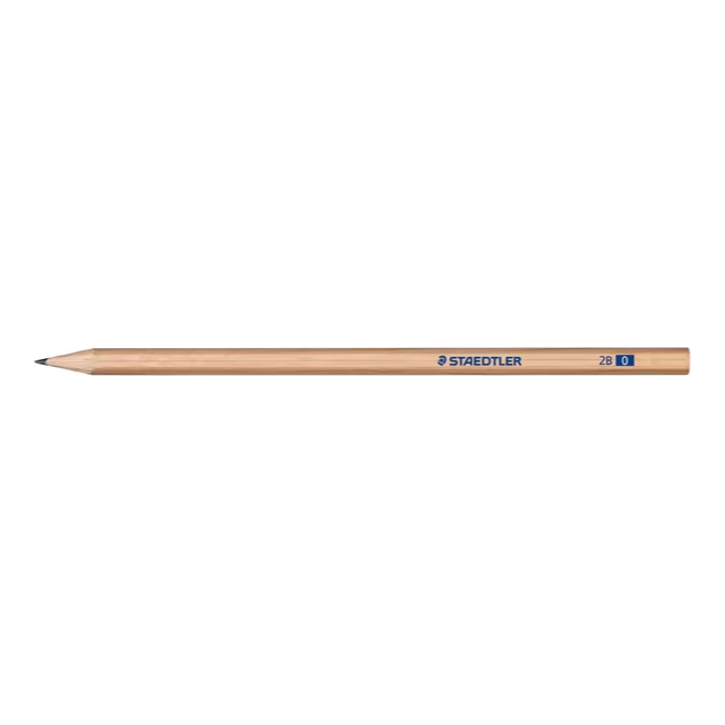 Staedtler Natural Graphite Pencils 2B (Individual or 12 Pack)