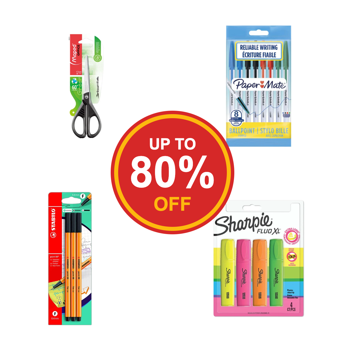 Clearance – up to 80% off