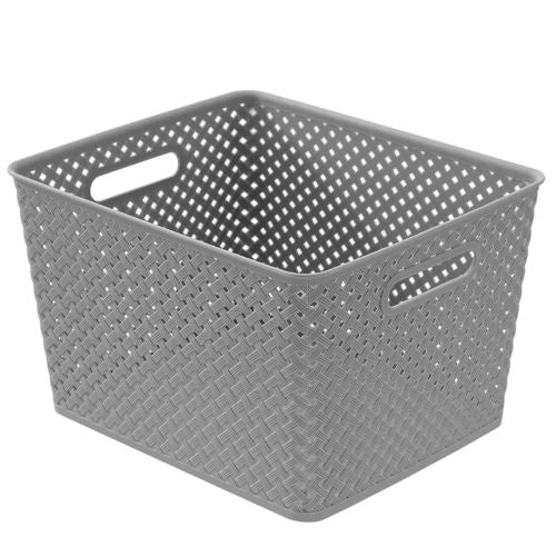 Creative Kids Storage Basket 305 x 355 x 220mm Grey