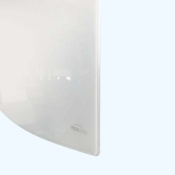 Visionchart Lumiere ARC Magnetic Glassboard 1800 x 1200mm White