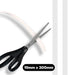 Vista Magnetic Strips 300 x 19mm Pack of 2 White VWMS19W
