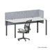 SANA Serenity Desk Screen 12mm Above and Below 1800 x 600+300mm