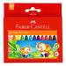 Faber-Castell Jumbo Wax Crayons 12 Pack
