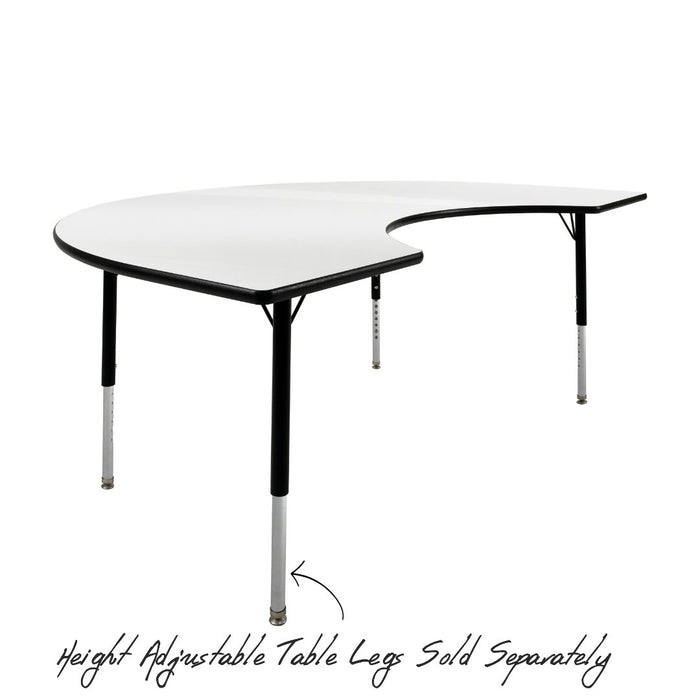 Creative Kids Jellybean Table Top Only 1800 x 1180mm White ECCJB-TOP