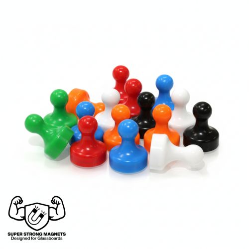 Visionchart Super Magnetic Skittles Pack of 18 Assorted VA0019