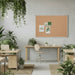 Visionchart Cork Pinboard Standard Frame 900 x 600mm VC9060