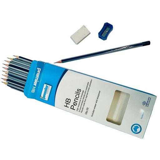 Premier 2B Pencils with Eraser & Sharpener Pack 20