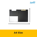 Bantex Standard Clipfolder PVC A4 Black