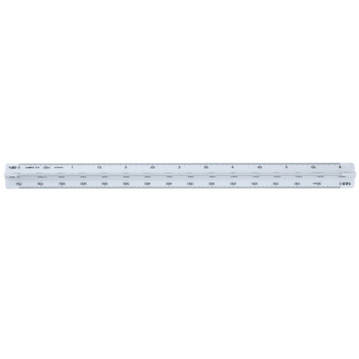 Linex Ruler Triangular Scale 321 30cm