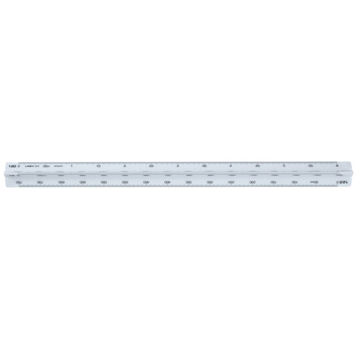 Linex Ruler Triangular Scale 323 30cm