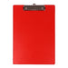 Bantex Standard Clipboard PVC A4 Red
