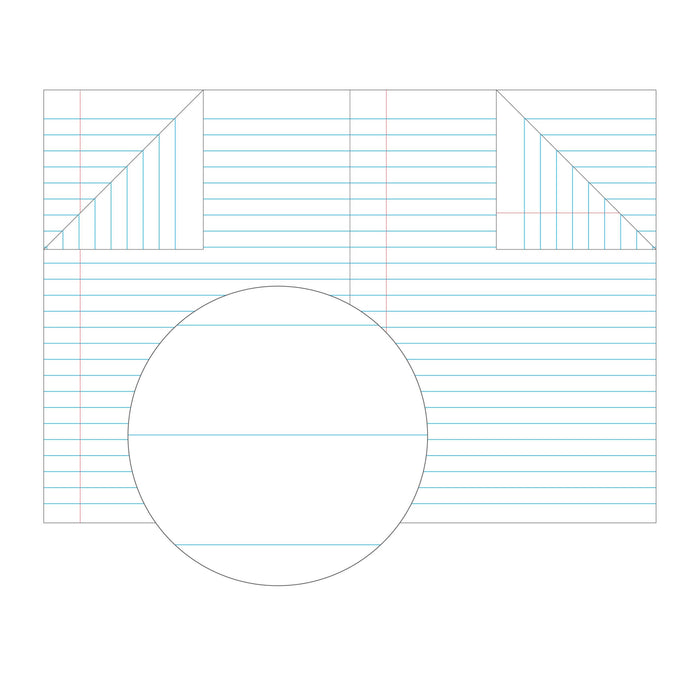 Olympic Exercise Book 11mm Ruled with Red Margin A4 48 pages