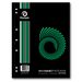 Olympic 5 Subject Notebook 8mm Ruled with Margin Spiral Bound 7 Holes A4 240 pages