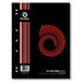 Olympic Lecture Book 8mm Ruled with Margin Spiral Bound 7 Holes A4 120 pages