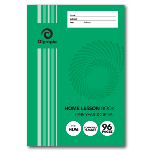 Olympic Home Lesson Book Week To Open 205x142mm 96 pages