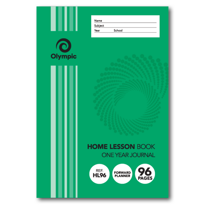 Olympic Home Lesson Book Week To Open 205x142mm 96 pages