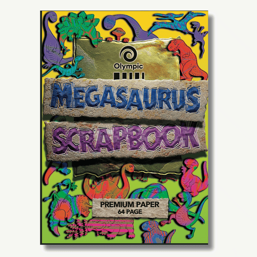 Olympic Scrapbook Megasaurus 90gsm 335x240mm 64 pages