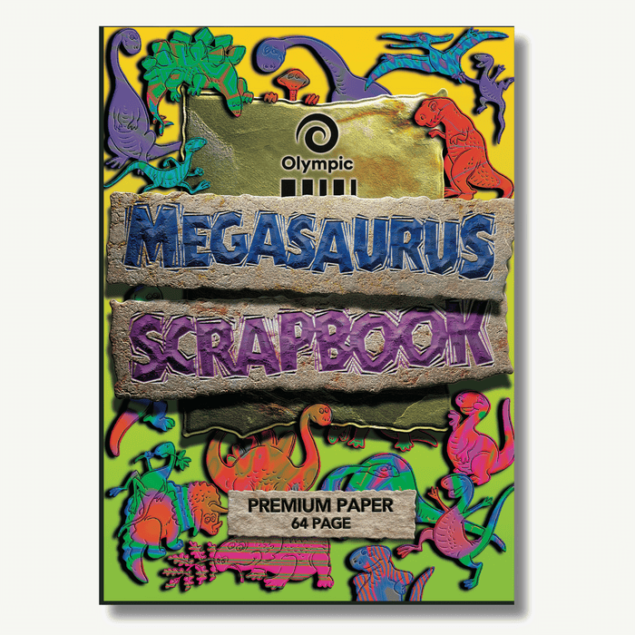 Olympic Scrapbook Megasaurus 90gsm 335x240mm 64 pages