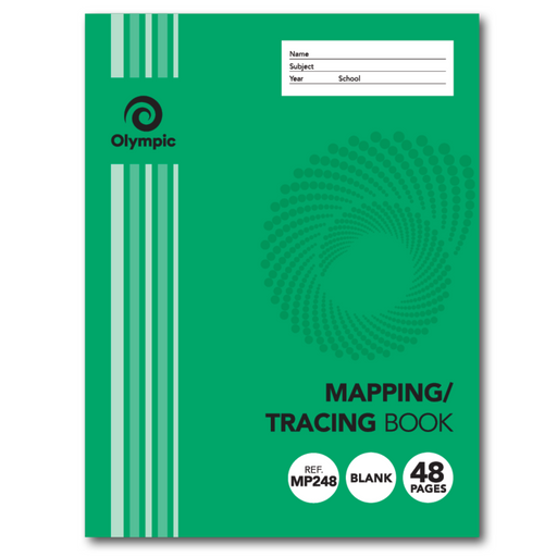 Olympic Mapping Book Blank 225x175mm 48 pages