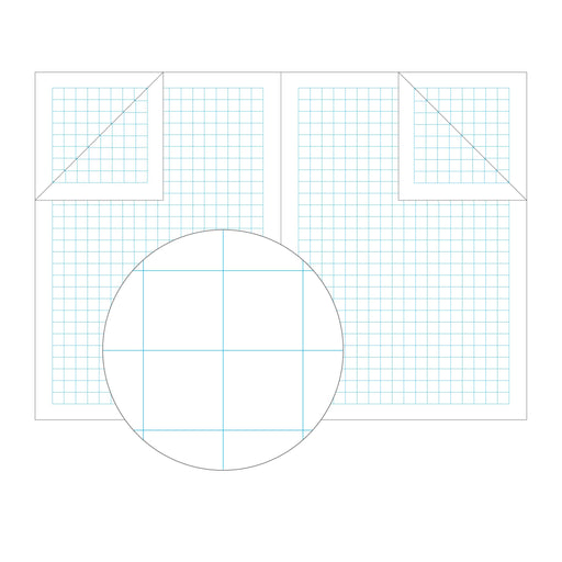 Olympic Graph Book 10mm A4 48 pages