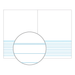 Olympic Project Book 8mm Ruled/Blank 335x240mm 24 pages