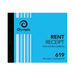 Olympic Carbon Duplicate Rent Receipt Book NO.619 100×125 100 Leaf