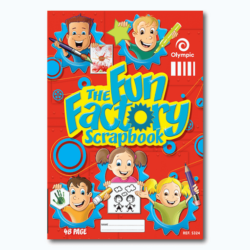 Olympic Scrapbook Fun Factory 60gsm 335x240mm 48 pages