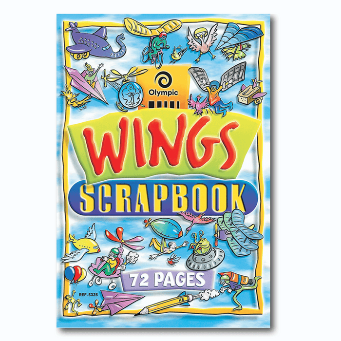 Olympic Scrapbook Wings 60gsm 335x240mm 72 pages