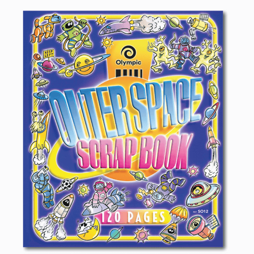 Olympic Scrapbook Outer Space 330x280mm 120 pages