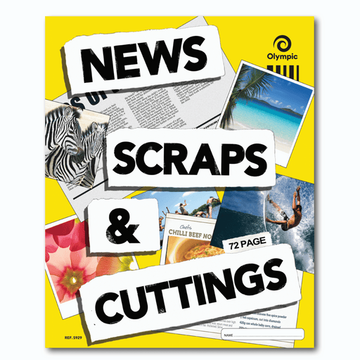 Olympic Scrapbook News Scraps and Cuttings 60gsm 400x325mm 72 pages