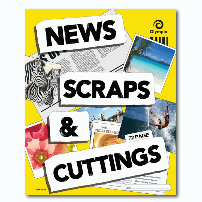 Olympic Scrapbook News Scraps and Cuttings 60gsm 400x325mm 72 pages