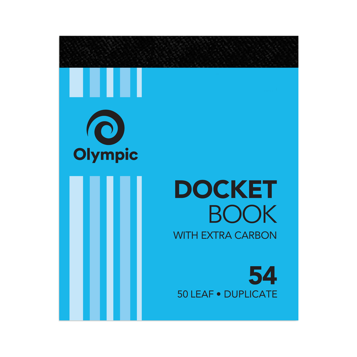 Olympic Carbon Duplicate Docket Book NO.54 125×100 50 Leaf