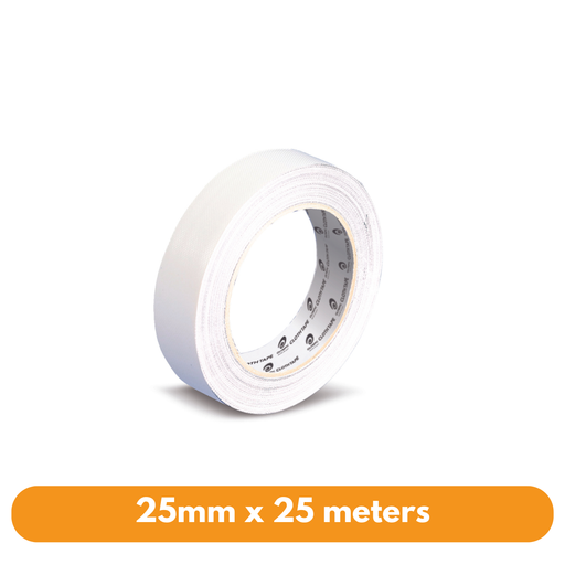 Olympic Cloth Tape 25mmx25M White