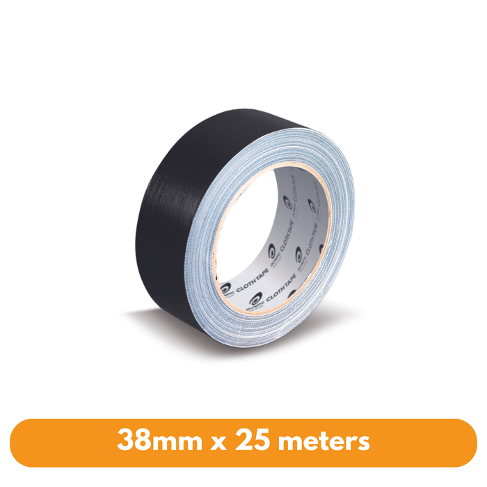 Olympic Cloth Tape 38mmx25M Black