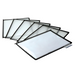 Flip N Find Panels with Tabs & Inserts A4 Black Pack 10