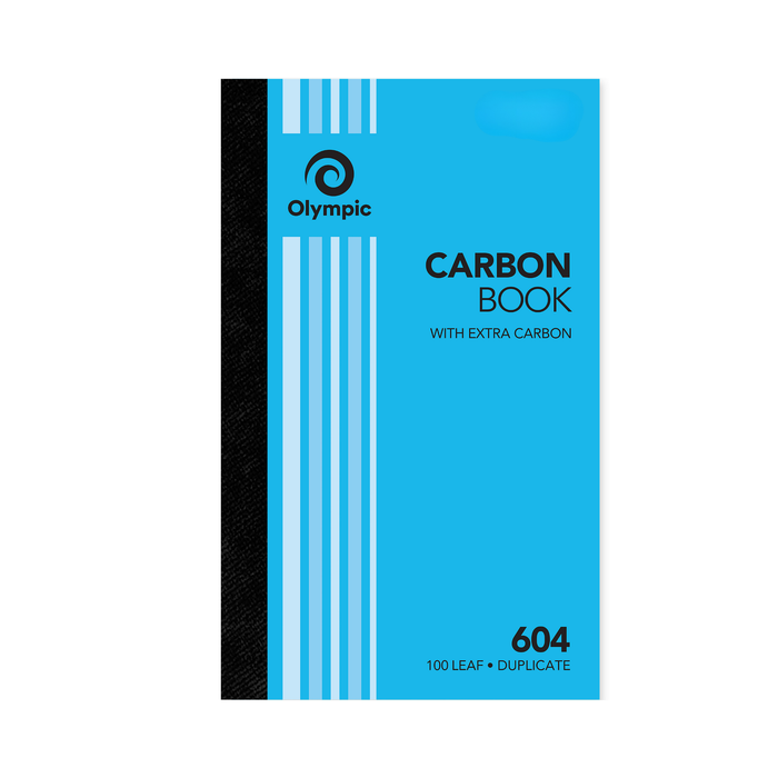 Olympic Carbon Duplicate Record Book NO.604 200×125 100 Leaf