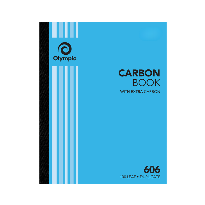 Olympic Carbon Duplicate Record Book NO.606 250×200 100 Leaf