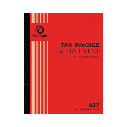 Olympic Carbon Triplicate Invoice Statement Book NO.627 250×200 100 Leaf