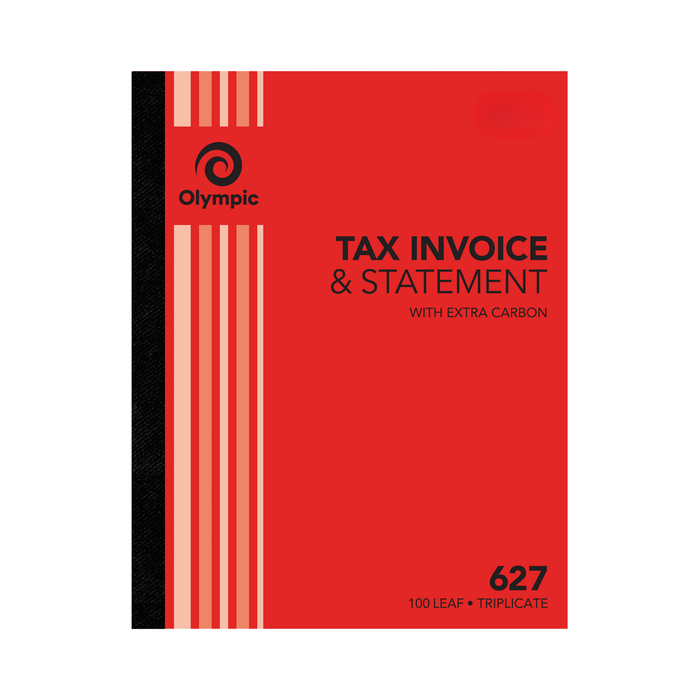 Olympic Carbon Triplicate Invoice Statement Book NO.627 250×200 100 Leaf
