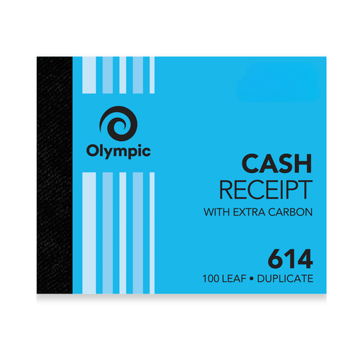 Olympic Carbon Duplicate Cash Receipt Book NO.614 100×125 100 Leaf