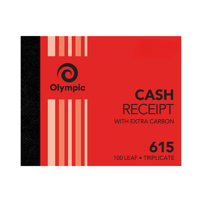 Olympic Carbon Triplicate Cash Receipt Book NO.615 100×125 100 Leaf