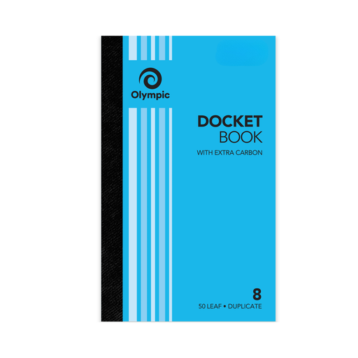 Olympic Carbon Duplicate Docket Book NO.8 205×125 50 Leaf