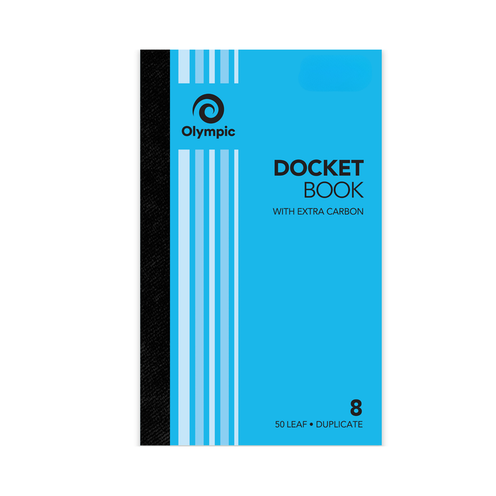 Olympic Carbon Duplicate Docket Book NO.8 205×125 50 Leaf