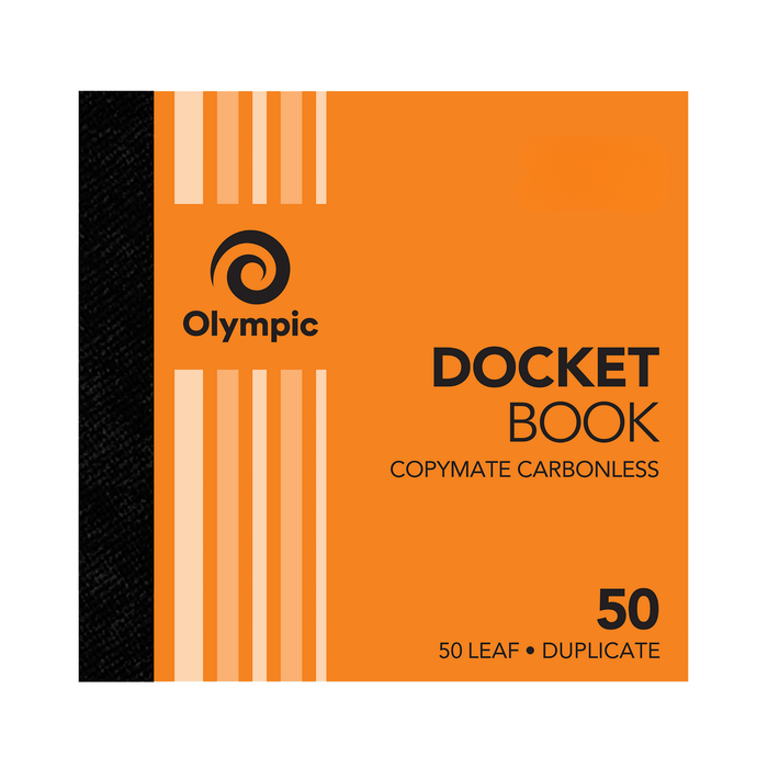 Olympic Carbonless Duplicate Docket Book NO.50 120×125 50 Leaf