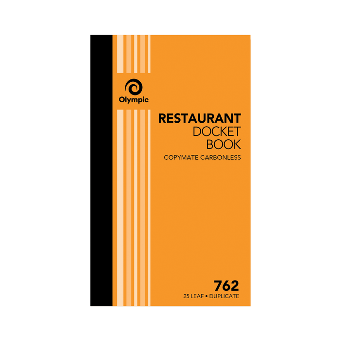 Olympic Carbonless Duplicate Restaurant Docket Book NO.762 93×165
