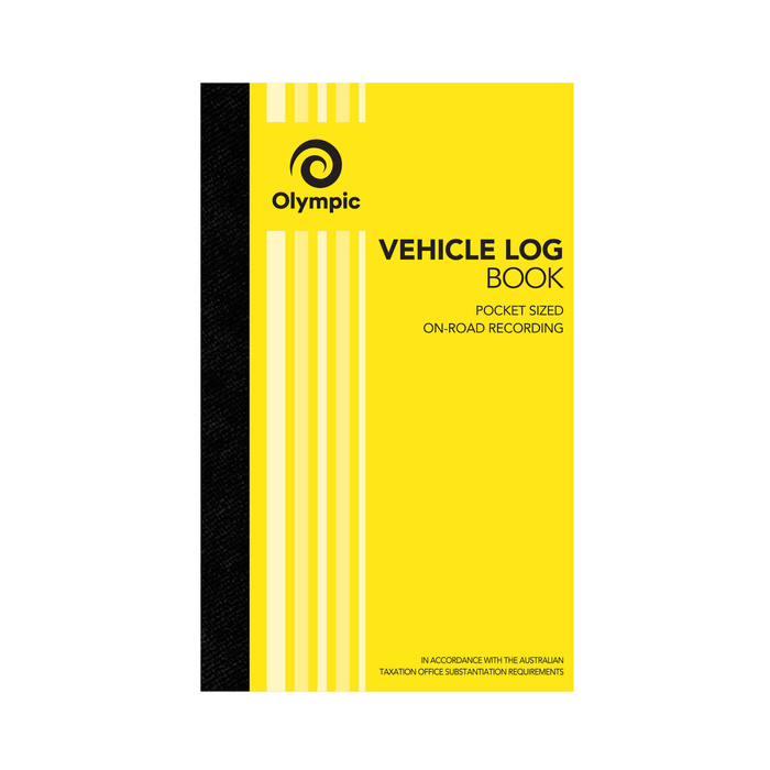 Olympic Pocket Vehicle Log Book 180×110 64 Page